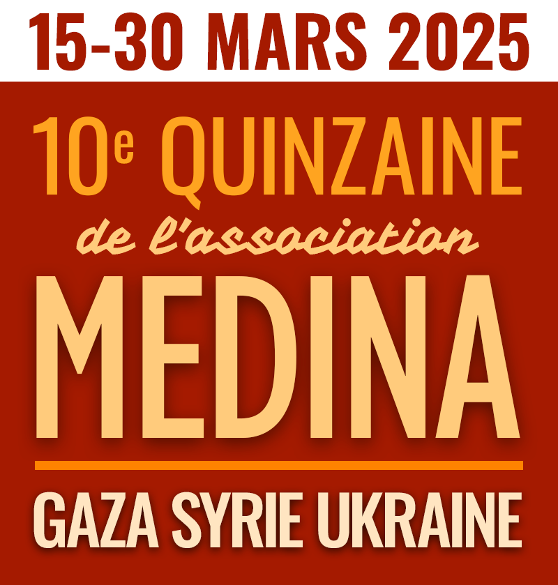 Quinzaine Gaza Syrie Ukraine du 15 au 30 mars 2025